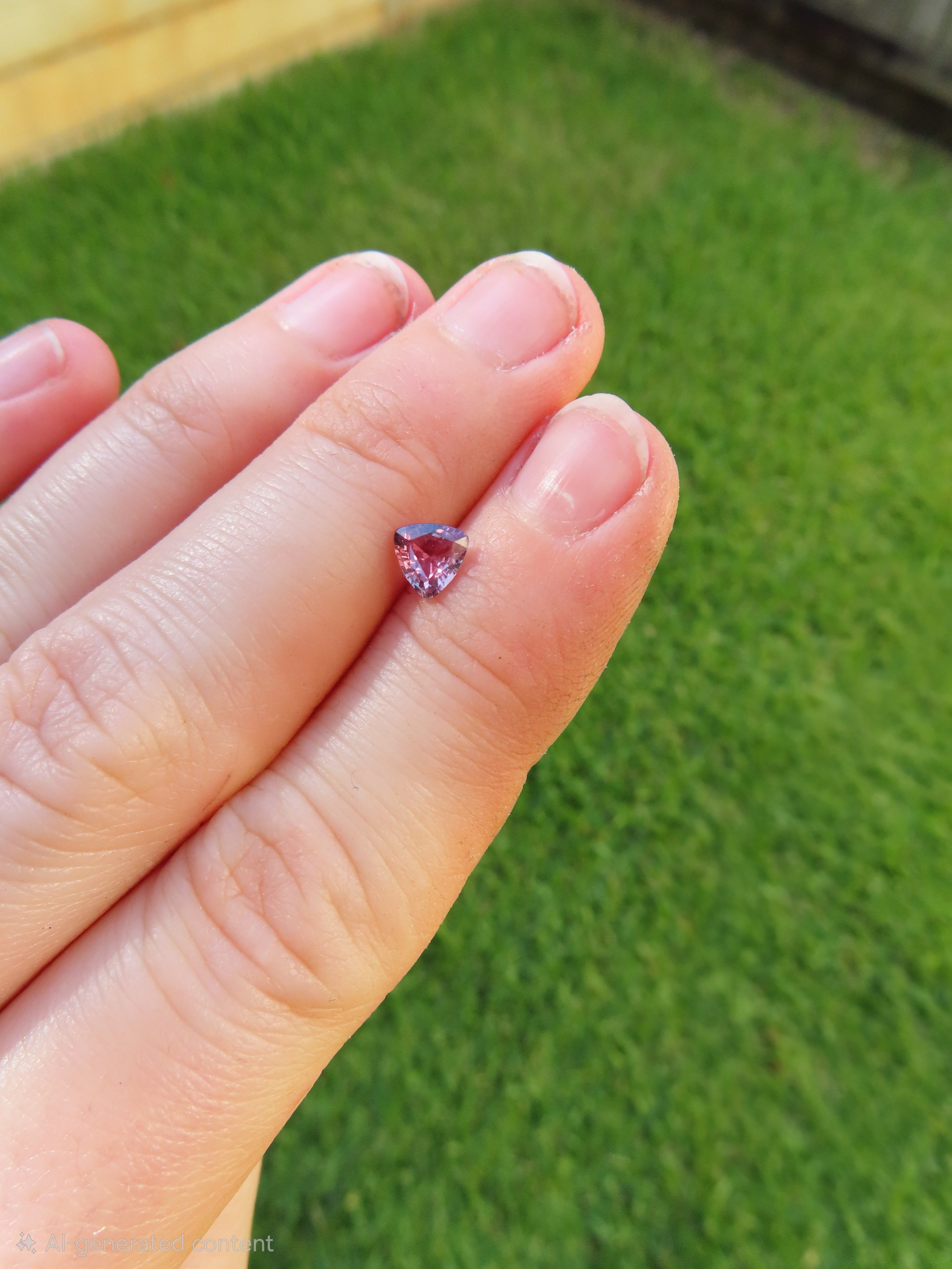 Mauve Sapphire for custom jewellery
